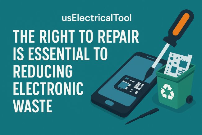 The Right to Repair: A Key Solution to Reducing E-Waste