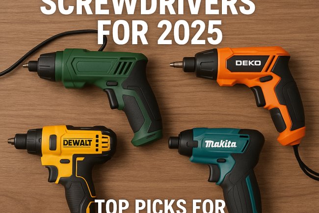 Best Electric Screwdrivers for 2025 – Top Picks for Professionals and DIYers