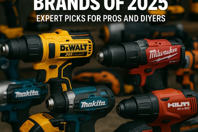 Best Power Tool Brands of 2025: Expert Picks for Pros and DIYers