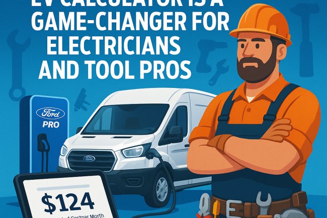 Why Ford Pro’s EV Calculator Is a Game-Changer for Electricians and Tool Pros